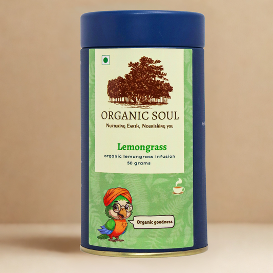 Organic Soul - Lemongrass Tisane | Lemongrass | 50 gm