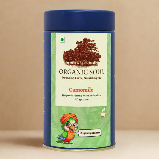 Organic Soul - Camomile Herbal Tea | Camomile | 50 gm