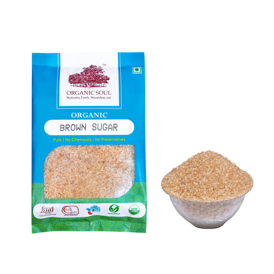 Organic Brown Sugar - 450g | Freshly Squeezed Sugarcane | 100% Chemical-Free