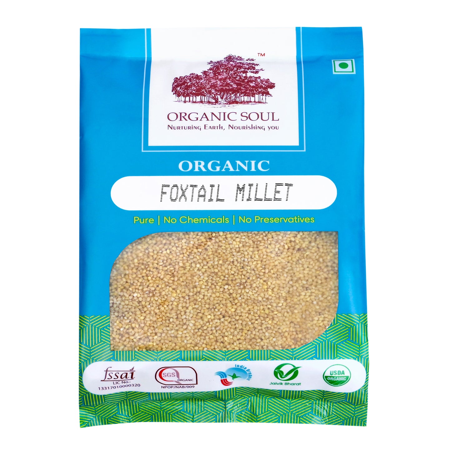 Organic Soul - Foxtail Millet Grain (450 Gm Or 900 Gm)