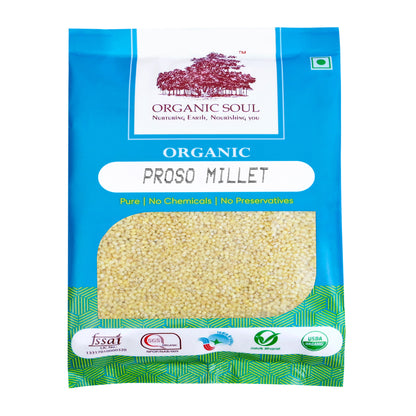 Organic Soul - Organic Proso Millets Whole (450 Gm Or 900 Gm)