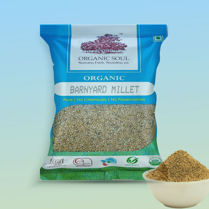 Organic Soul - Organic Barnyard Millet(450 Gm Or 900 Gm)