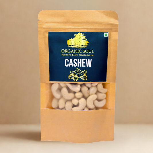 Organic Soul Cashews (Kaju) | 200 gm