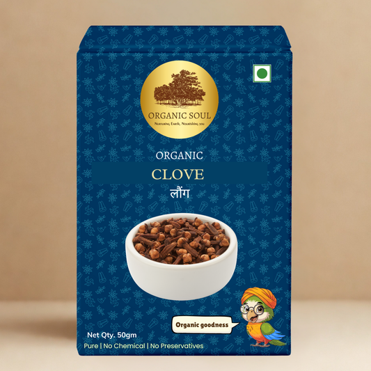 Organic Soul Clove – 50gm | 100% Certified Organic | Non-GMO
