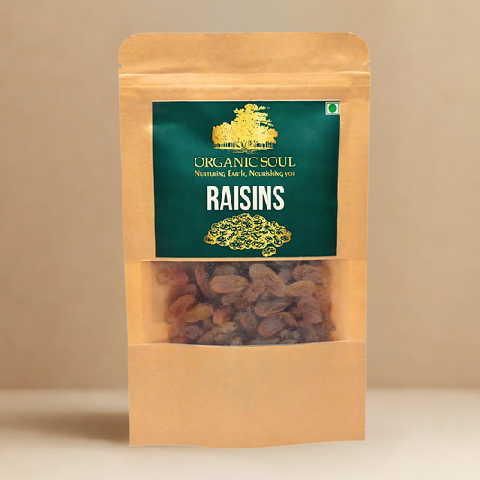 Organic Soul Raisins | 200 gms