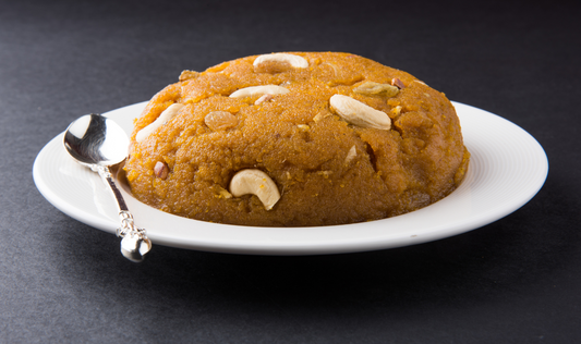 Organic Soul Special: Sooji Halwa with Desi Khand & Ghee