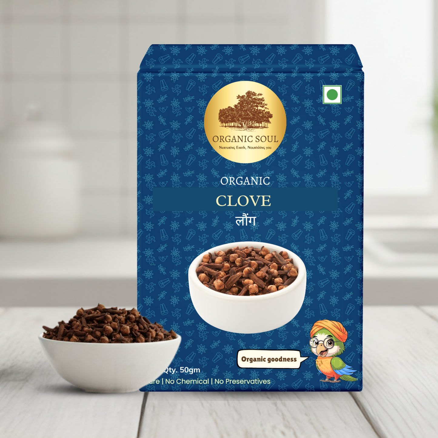 Organic Soul Clove – 50gm | 100% Certified Organic | Non-GMO