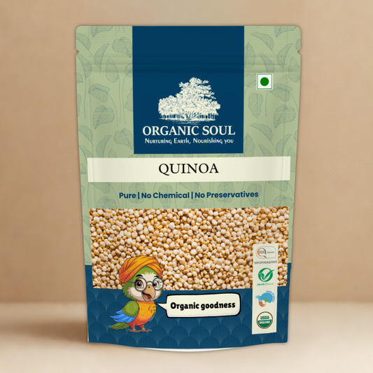 Organic Soul -  Quinoa Seeds, 900gm | Gluten-Free | High Protein & Fiber