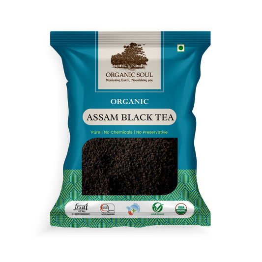 Organic Soul - Assam Black Tea | Black Tea Leaves | 200 gm