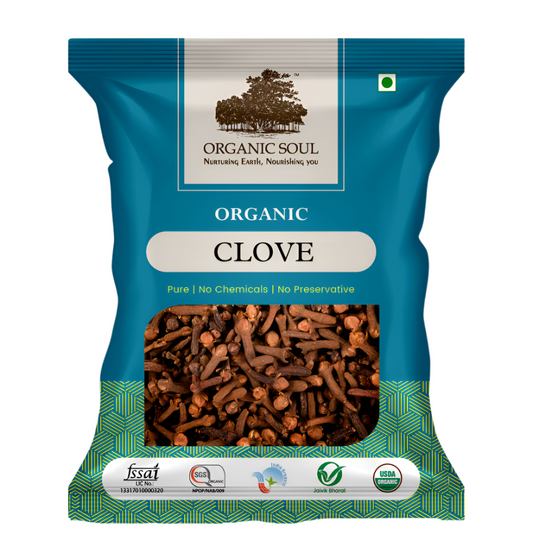 Organic Soul - Whole Clove (Laung), (50 gm) | No Artificial Color or Preservatives