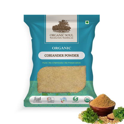 Organic Soul - Organic Coriander Powder(Dhaniya), (250 gm)