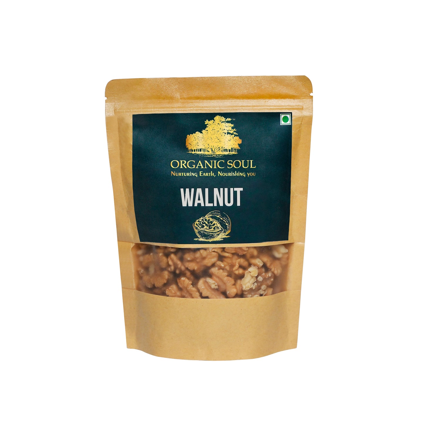 Premium Organic Walnuts (Akhrot Giri) - 250g | Rich in Fiber, Protein, Antioxidants | Cholesterol-Free | 100% Organic