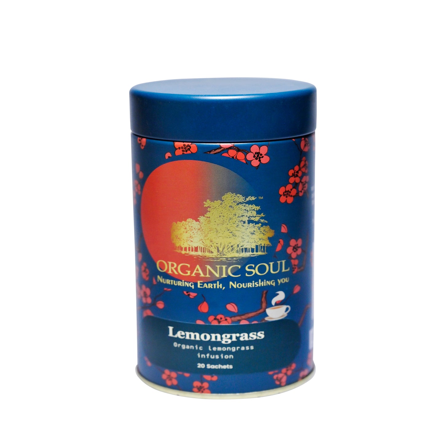 Organic Soul - Lemongrass Tisane | Lemongrass | 20 Sachets (36 gm)