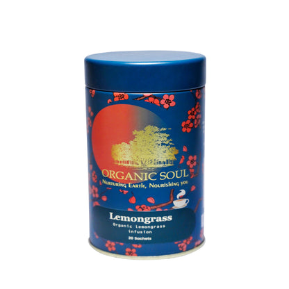 Organic Soul - Lemongrass Tisane | Lemongrass | 20 Sachets (36 gm)