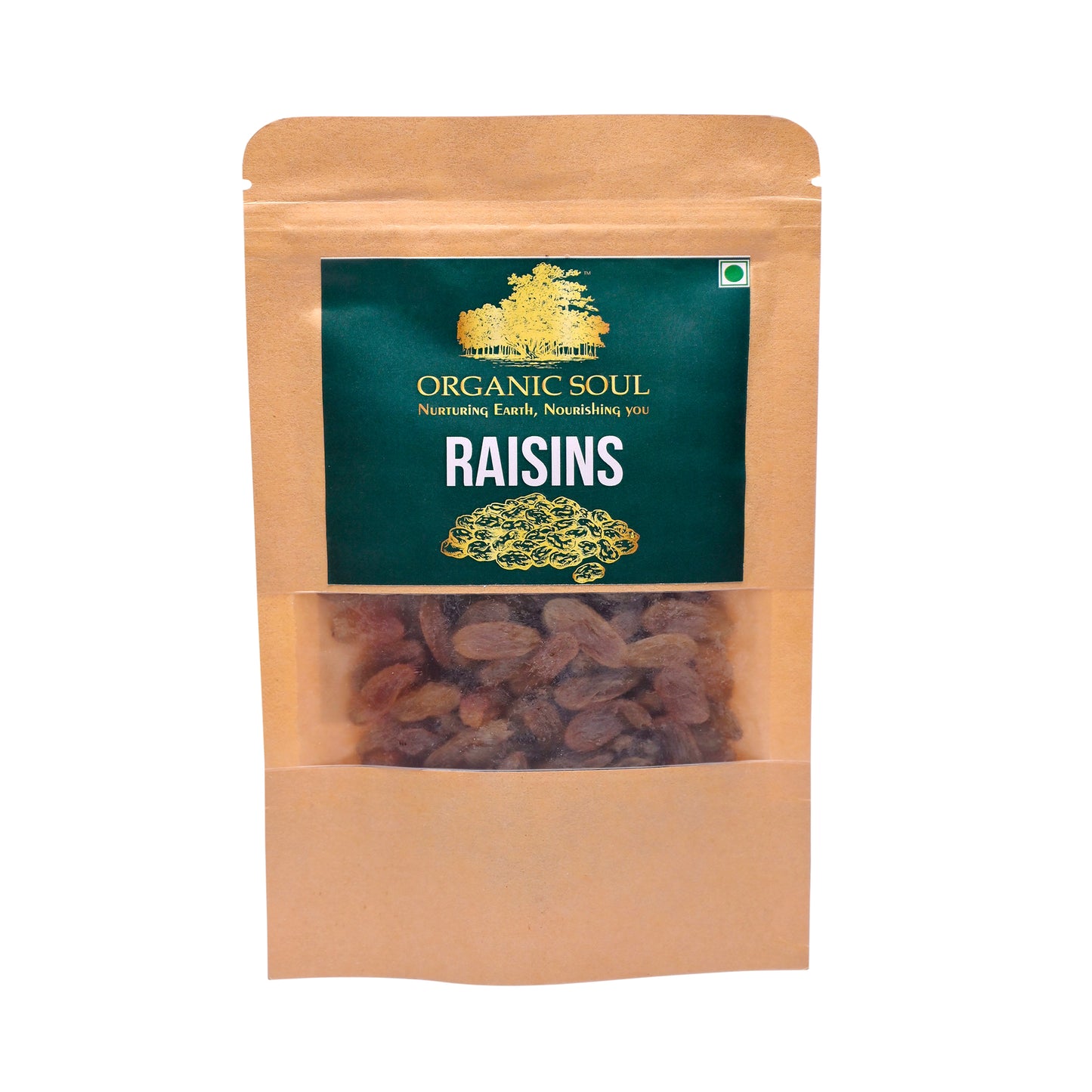 Organic Kishmish (Raisins) - (200 gm) | Chemical-Free, Pesticide-Free | Pure Goodness Intact